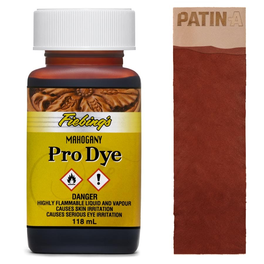 Fiebing’s Pro Dye Lederfarbe ist auf Öl- und Alkoholbasis und gilt in Fachkreisen als beste und hochwertigste Lederfarbe auf dem Markt.