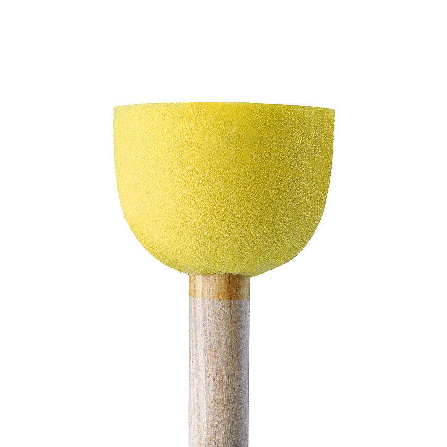 Schwamm Stupfpinsel 2er Set Seitenansicht