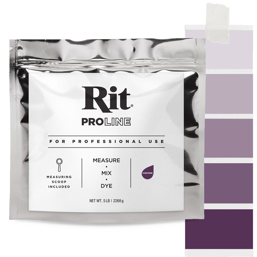 Rit ProLine Aubergine 2267 g Beutel Rit ProLine Universal-Textilfarbe Aubergine 2267 g mit Farbverlauf
