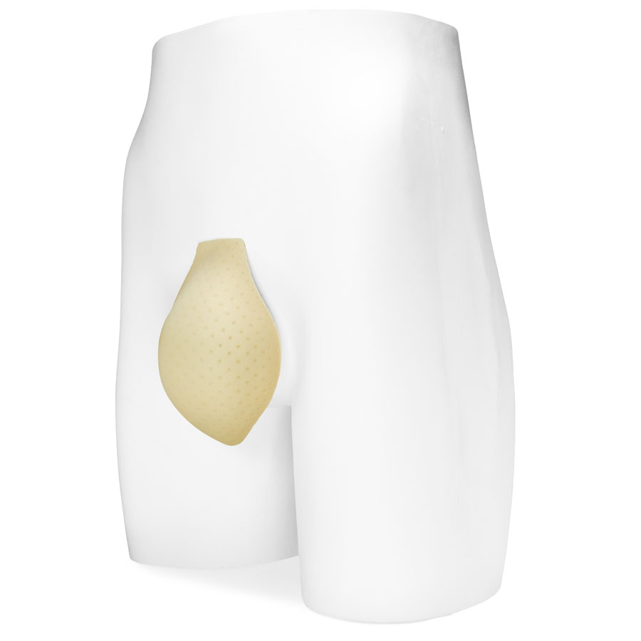 Die Schaumstoffeinlage für Slips oder Hibues eignet sich hervorragend, um dem Schauspieler beim Dreh von Nackt- und simulierte Sexszenen mehr Sicherheit zu geben.