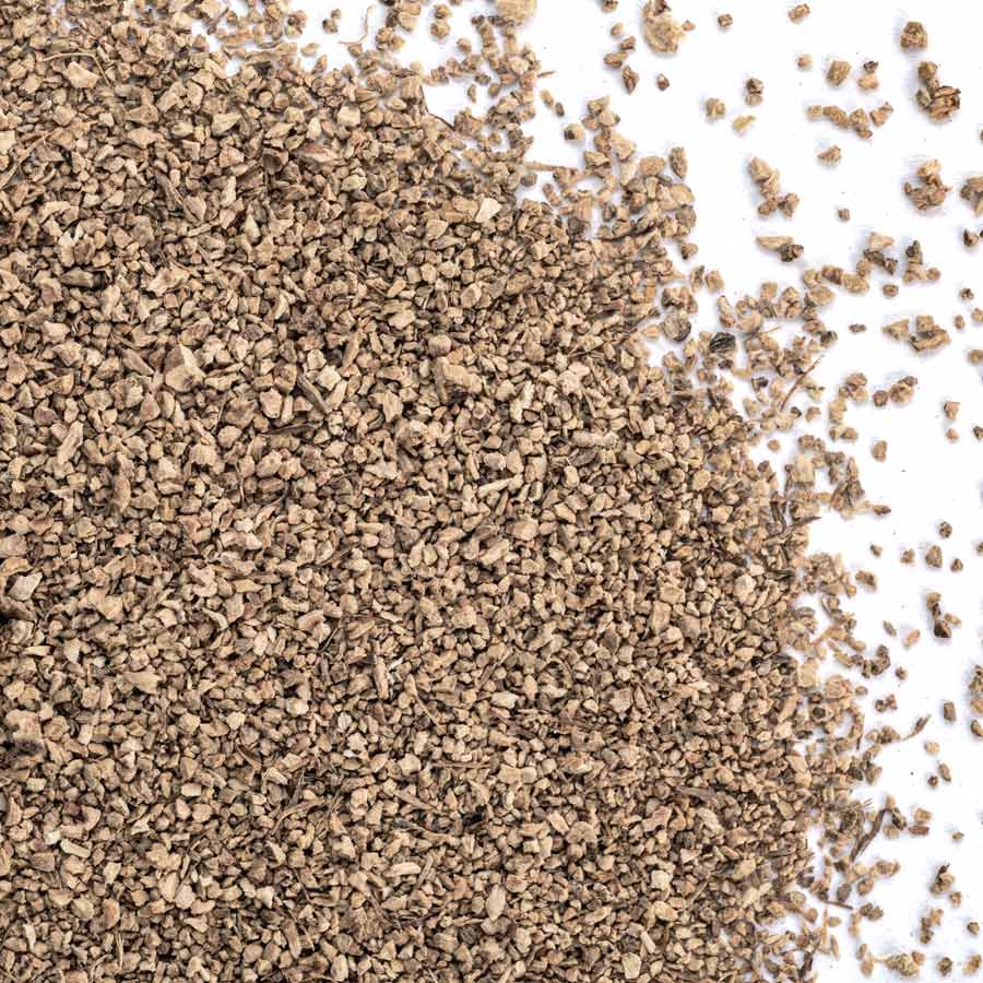 Cork granulate with a diameter between 0.5 and 2 mm produces great surface structures.   Granulated cork is absolutely essential for SFX distressings: e.g. dirt, blood crusts, burns, explosions, mould, rust, moss, algae etc.