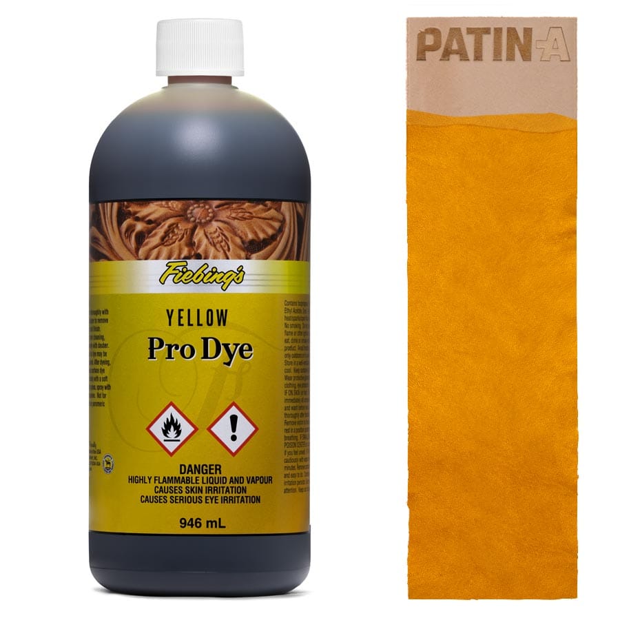 Fiebing’s Pro Dye Lederfarbe ist auf Öl- und Alkoholbasis und gilt in Fachkreisen als beste und hochwertigste Lederfarbe auf dem Markt.