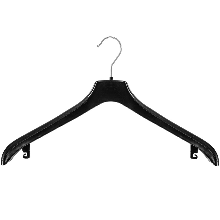 Der Jackenkleiderbügel von Cortec mit einer Breite von 44cm ist perfekt für Herrenjacken, Mäntel, Pullover, Anzüge oder Sakkos.