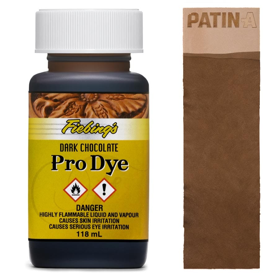 Fiebing’s Pro Dye Lederfarbe ist auf Öl- und Alkoholbasis und gilt in Fachkreisen als beste und hochwertigste Lederfarbe auf dem Markt.