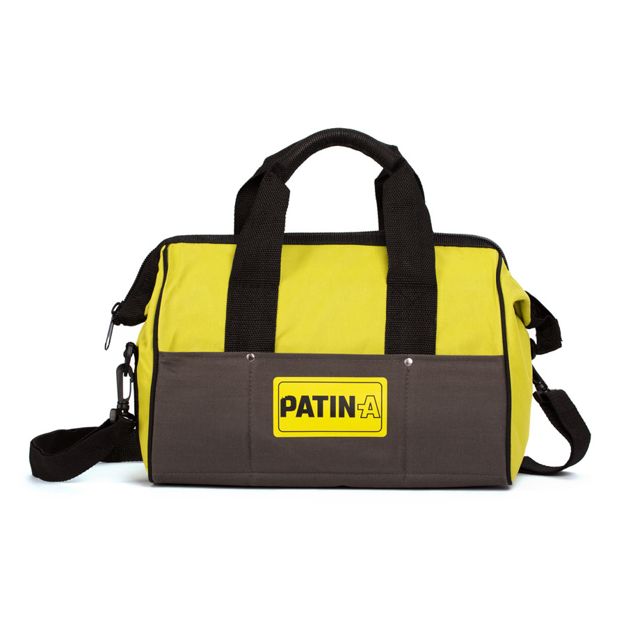 PATIN-A SET Tasche PATIN-A SET Tasche in Gelb und Grau für den Drehort