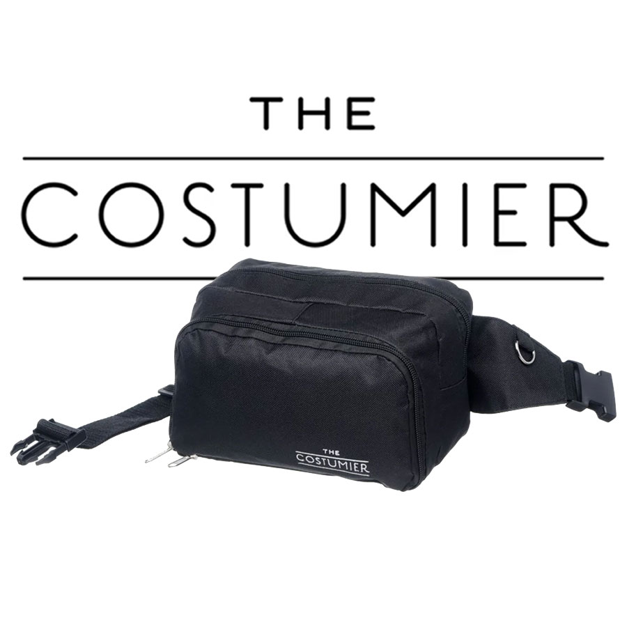 Hipster Bag Bauchtasche The Costumier Schwarze Hipster Bag Bauchtasche unter dem Logo von The Costumier