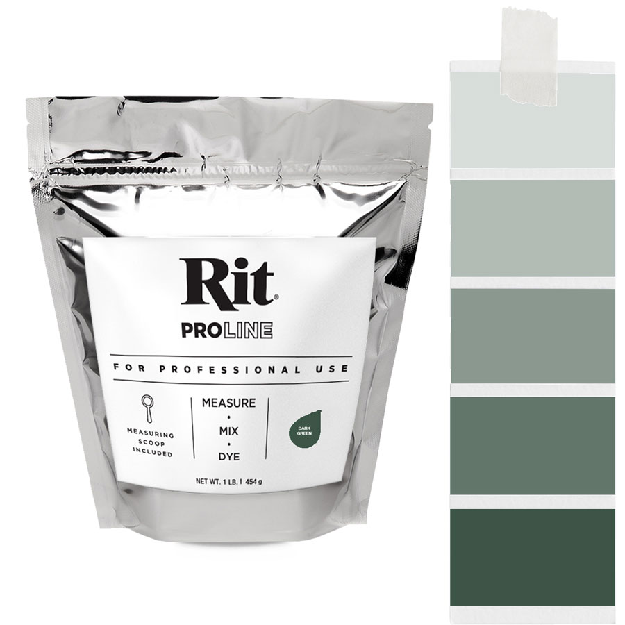 Rit ProLine teinture textile universelle 450g Rit-Dye Dark Green Vert foncé