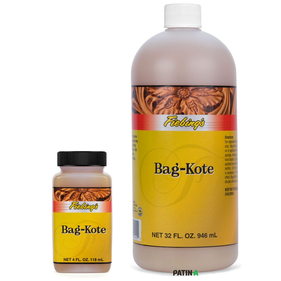 Le Bag-Kote de Fiebing's est le produit de prédilection des selliers lorsqu'ils recherchent une finition douce et satinée.
