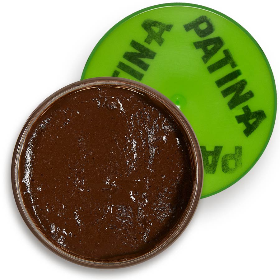 Patin-Paste Patinierpaste Lehmbraun Patin-Paste Lehmbraun ist für großflächige Kostümpatinierung geeignet und ist einfach & schnell anzuwenden.