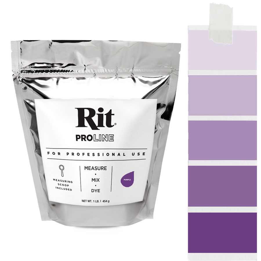 Rit ProLine Purple 454 g Beutel Rit ProLine Universal-Textilfarbe Purple 454 g mit Farbverlauf