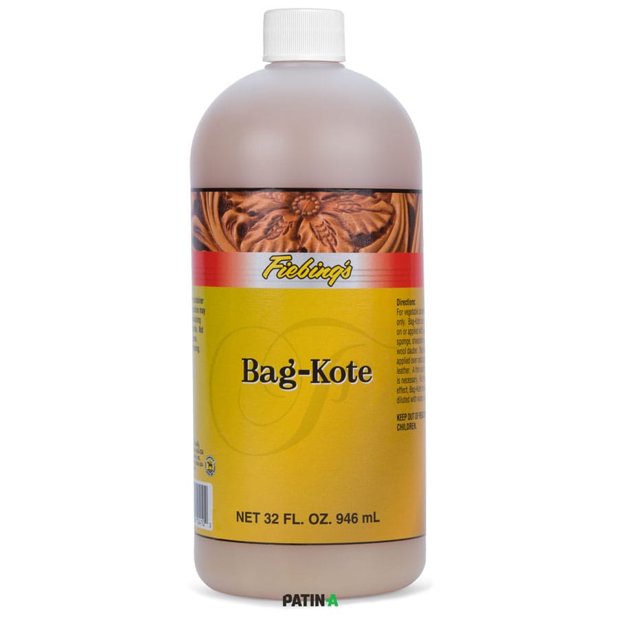 Le Bag-Kote de Fiebing's est le produit de prédilection des selliers lorsqu'ils recherchent une finition douce et satinée.
