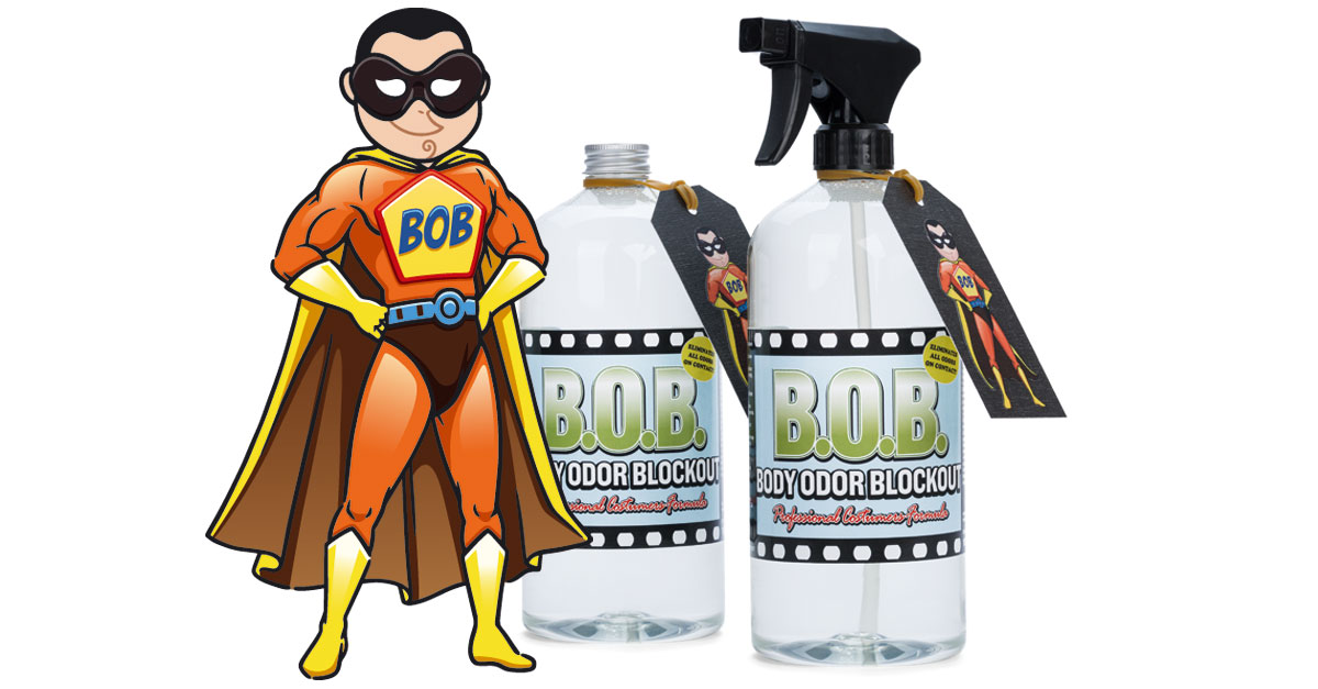Bob-BodyOdorBlocker-PATIN-A B.O.B: Der Geruchsvernichter speziell fürs Kostüm