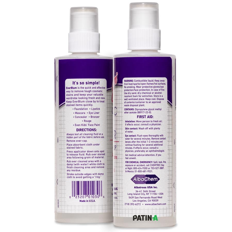 EverBlum Kosmetik-Flecken Entferner ist das einzige Produkt, das speziell für die Entfernung von Lippenstift, Augen-Makeup (u.a. Eye-Liner, Mascara), Foundation, Bronzer, Rouge, Sonnenmilch, Haarpräparaten und anderen Kosmetika von Kleidung, Schuhen und H