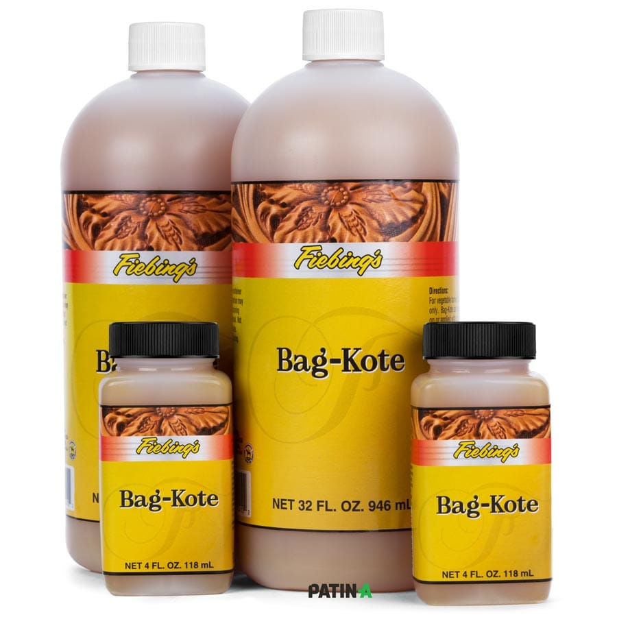 Le Bag-Kote de Fiebing's est le produit de prédilection des selliers lorsqu'ils recherchent une finition douce et satinée.