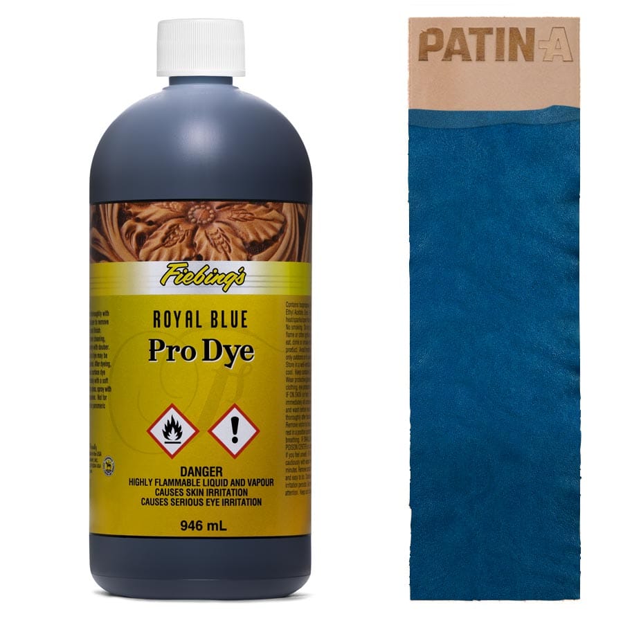 Fiebing’s Pro Dye Lederfarbe ist auf Öl- und Alkoholbasis und gilt in Fachkreisen als beste und hochwertigste Lederfarbe auf dem Markt.