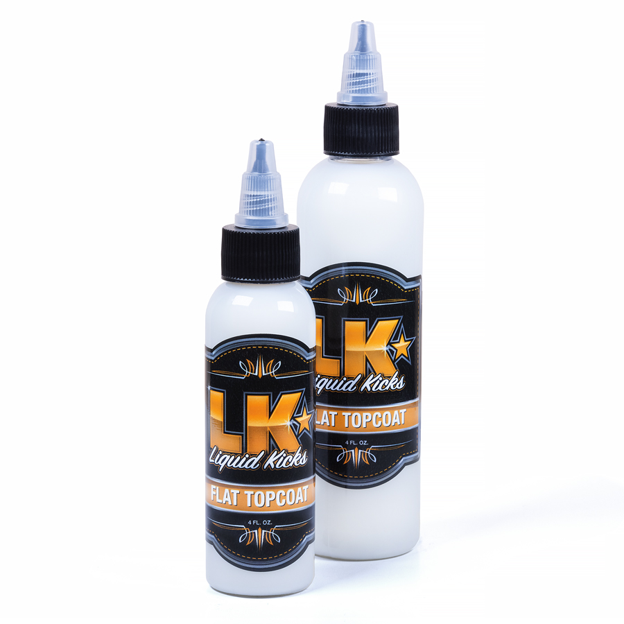 Liquid Kicks - Flat Finish Topcoat: Super-Matte Versiegelung 59ml & 118ml