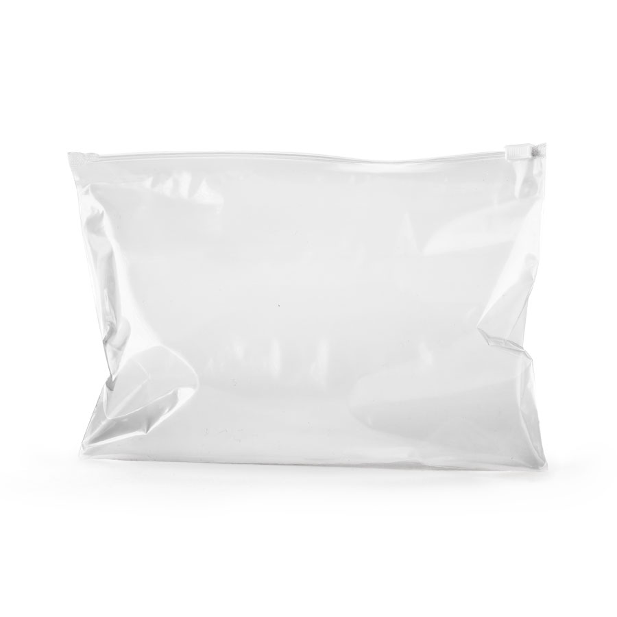Slider bag Empty clear slider bag with zip