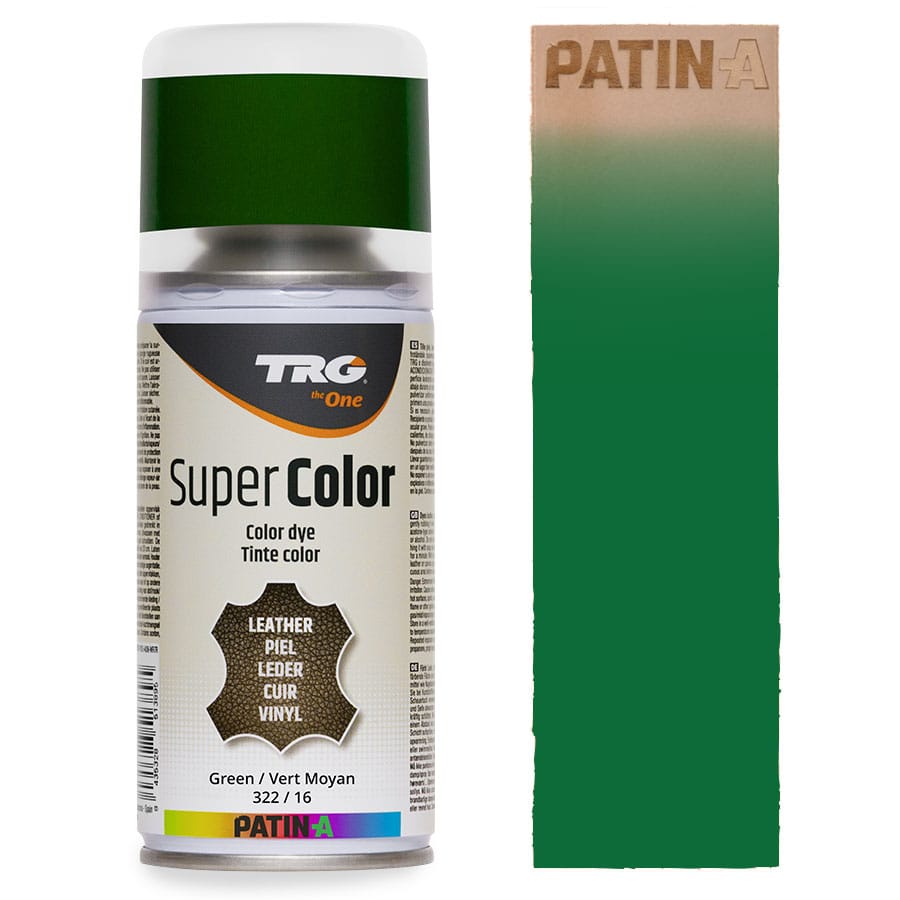 TRG Ledersprühfarbe bietet viele schöne Farbtöne zum Färben, Umfärben, Neufärben oder Auffrischen von Leder, Kunstleder und auch Leinwand.