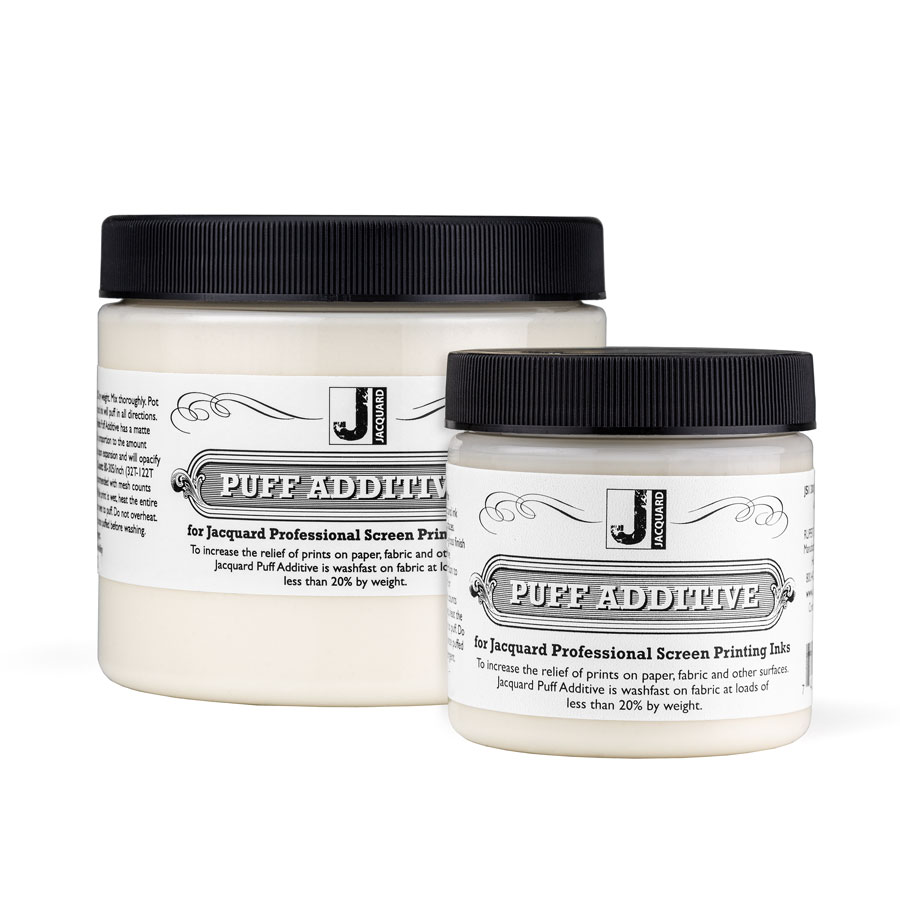 Jacquard Puff Additive Additif gonflant Jacquard Puff Additive en pots de 118 ml et 473 ml
