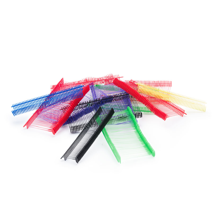 Heftfäden bunt Bunte Heftfäden in mehreren Farben, 15 mm und 40 mm