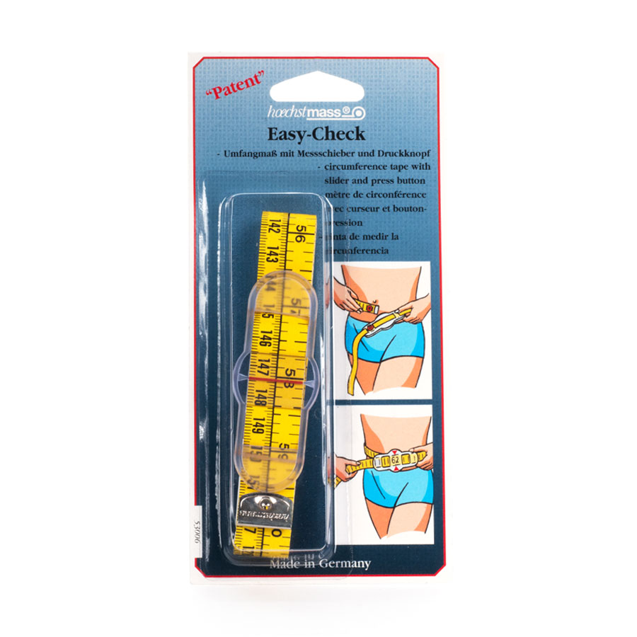 Mètre ruban easy check Emballage du mètre ruban easy check circumference