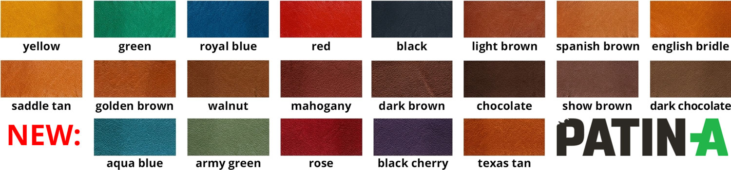 Fiebings Prod Dye Farbkrte - Nuancier - Color Chart
