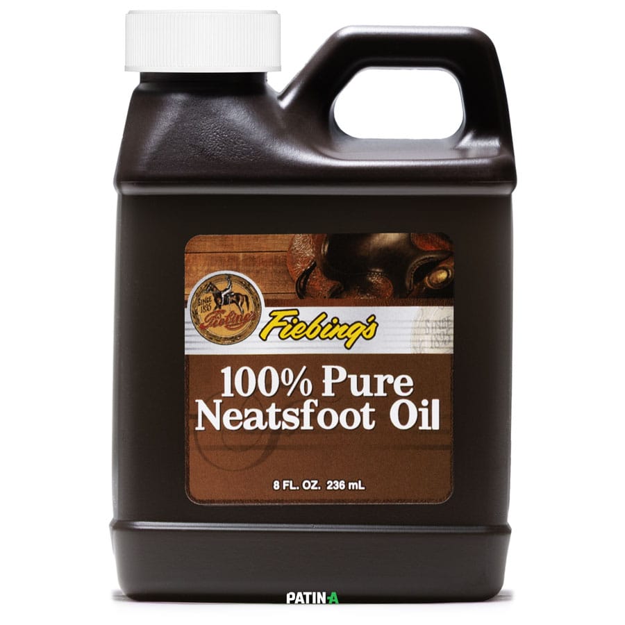 Fiebing's 100% Pure Neatsfoot Oil - Pure Huile de Pied de Bœuf pour préserver, assouplir et imperméabiliser le cuir.