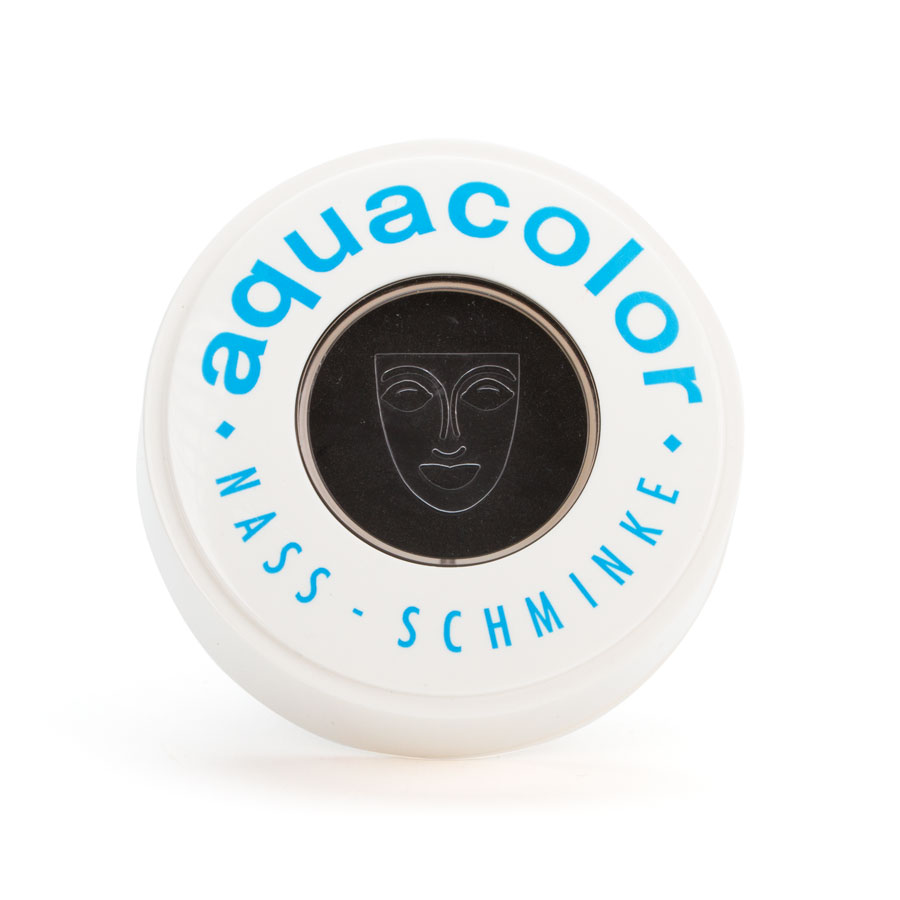 Kryolan Aquacolor 30 ml Dose Kryolan Aquacolor Nass-Schminke 30 ml in Schwarz