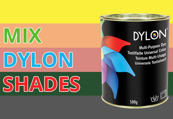 DYLON-mix-shades - Anleitung zum Farbmischen DYLON-mix-shades - Anleitung zum Farbmischen
