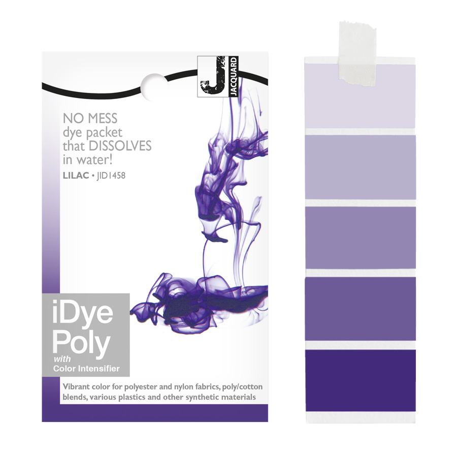Jacquard iDye Poly 458 Lilac 14 g Beutel Jacquard iDye Poly 458 Lilac 14 g mit Farbverlauf, Textilfarbe für Polyester