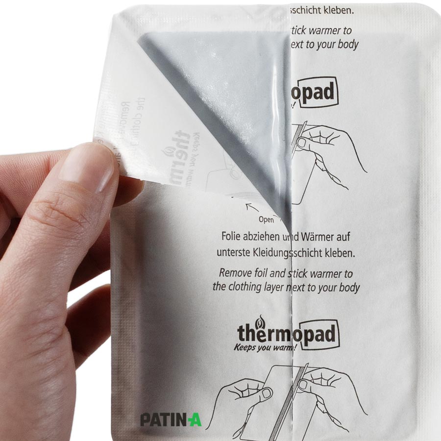 Thermopad Bodywärmer - 12 Stunden behagliche Wärme direkt am Körper - Große Wärme-Pads mit Klebeseite