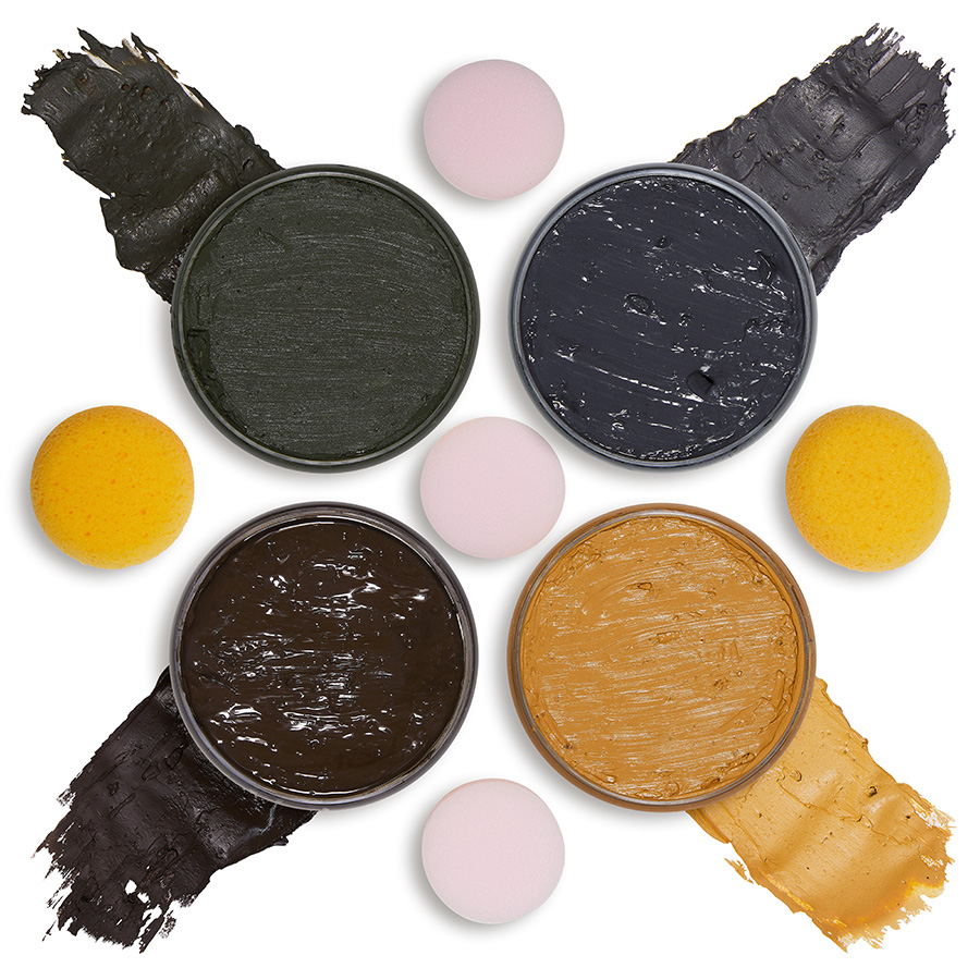 PATIN-MUD Starter-Set PATIN-MUD Starter-Set mit vier Farben und Schwämmen