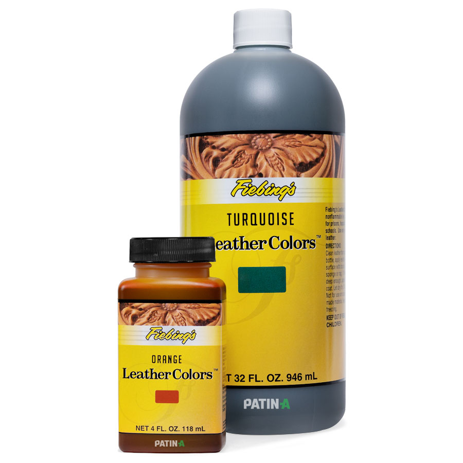 Fiebing's Leather Colors ist eine nicht-brennbare, ungiftige und tief eindringende Lederfarbe auf Wasserbasis. So können auch Kinder bedenkenlos mit dieser ungiftigen Farbe Leder färben.