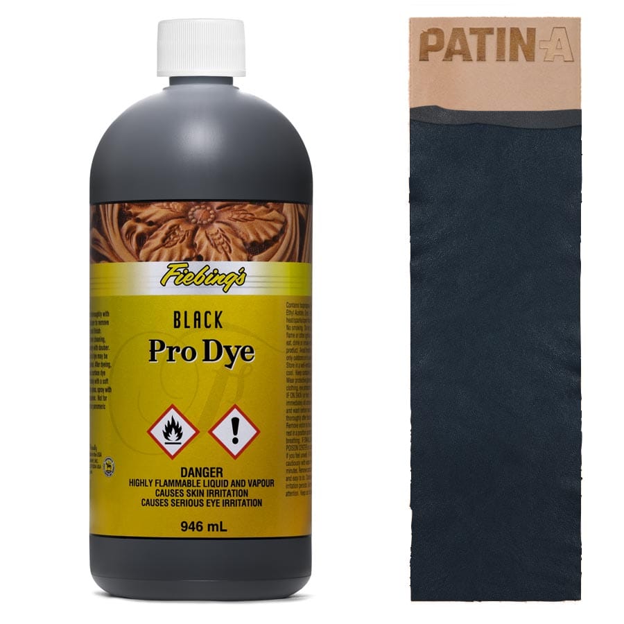 Fiebing’s Pro Dye Lederfarbe ist auf Öl- und Alkoholbasis und gilt in Fachkreisen als beste und hochwertigste Lederfarbe auf dem Markt.