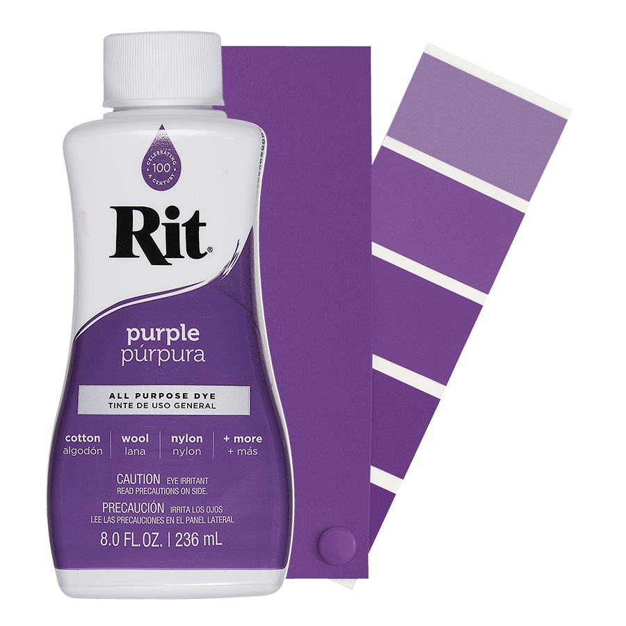 Rit All-Purpose Dye Purple 236 ml Flasche Rit All-Purpose Dye flüssig Purple 236 ml mit Farbverlauf