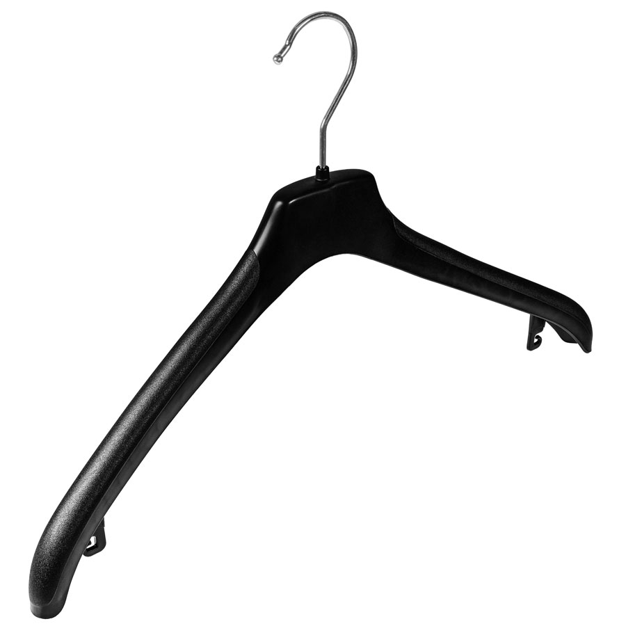 The jacket hanger from Cortec with a width of 44 cm is perfect for men's jackets, coats, pullovers, suits or jackets.