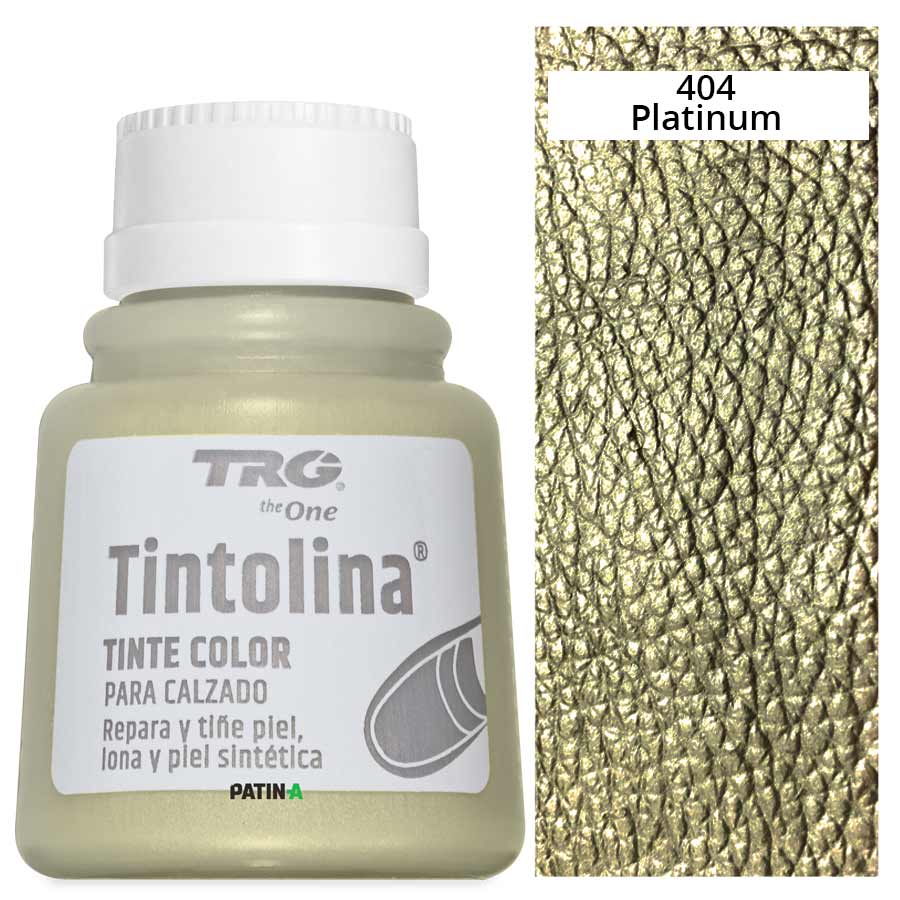 TRG Tintolina Metallic-Lederfarben sind stark pigmentier und können Lederwaren problemlos umfärben oder dekorieren.