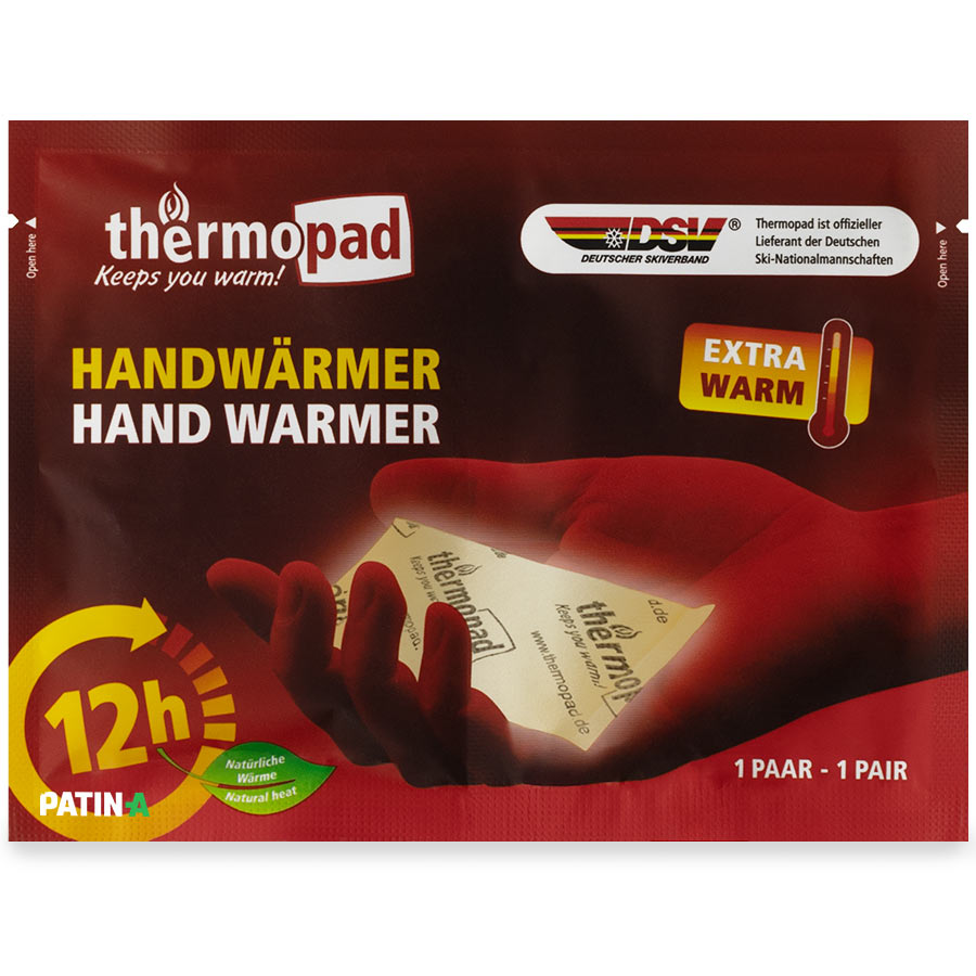 Chauffe-mains Thermopad pour une chaleur agréable dans les poches et les gants Lot pratique de deux