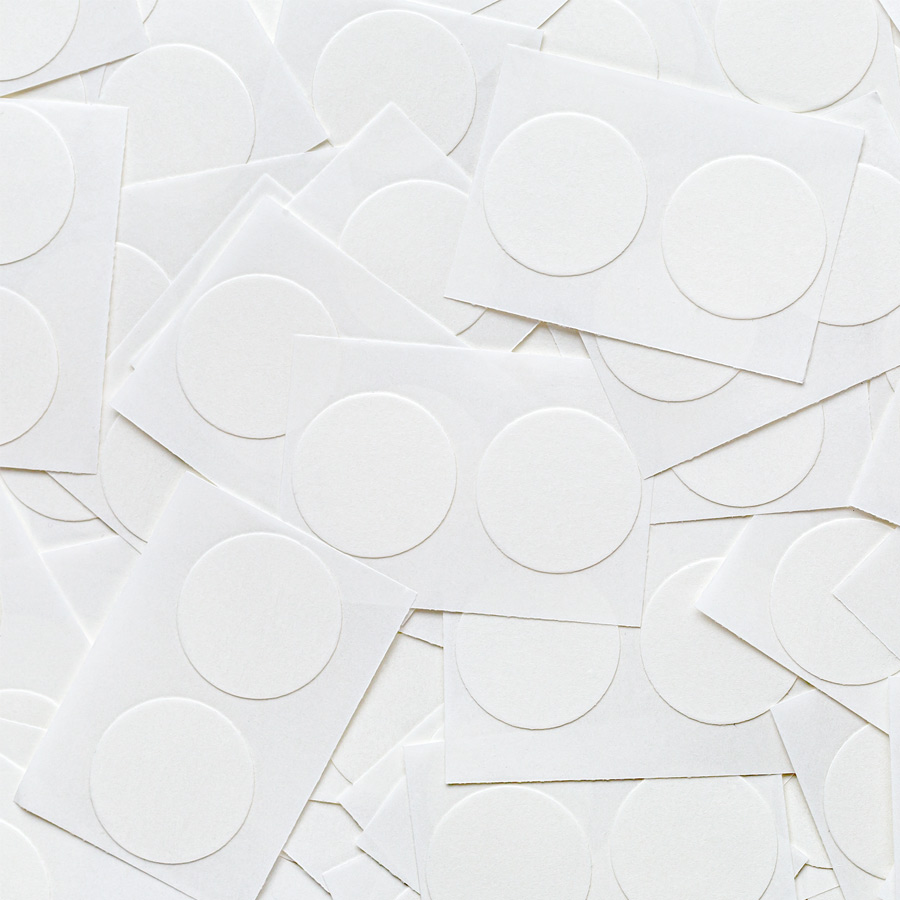 3M Adhesive Dots 1000 Pieces Sheets of clear 3M adhesive dots