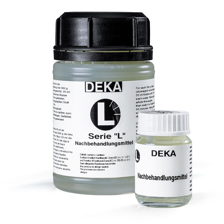 DEKA 111L Textilfarbenfixierer DEKA 111L Textilfarbenfixierer in 250 ml und 25 ml