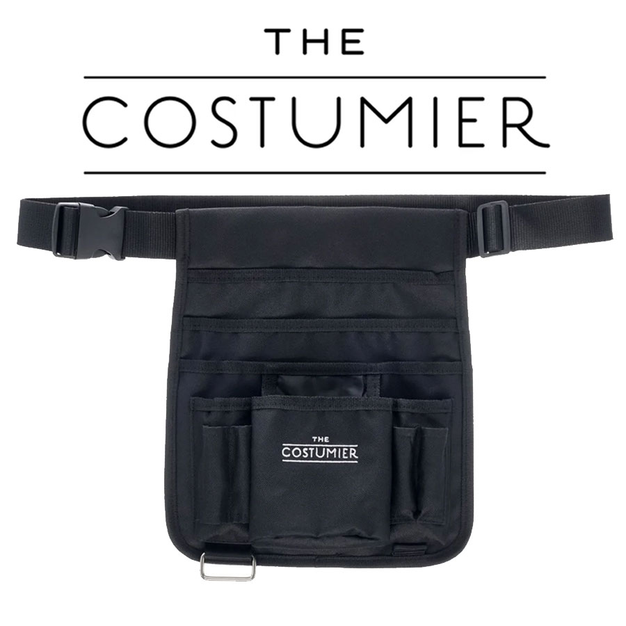Waist Bag Gürteltasche The Costumier Schwarze Waist Bag Gürteltasche mit vielen Fächern unter dem Logo von The Costumier