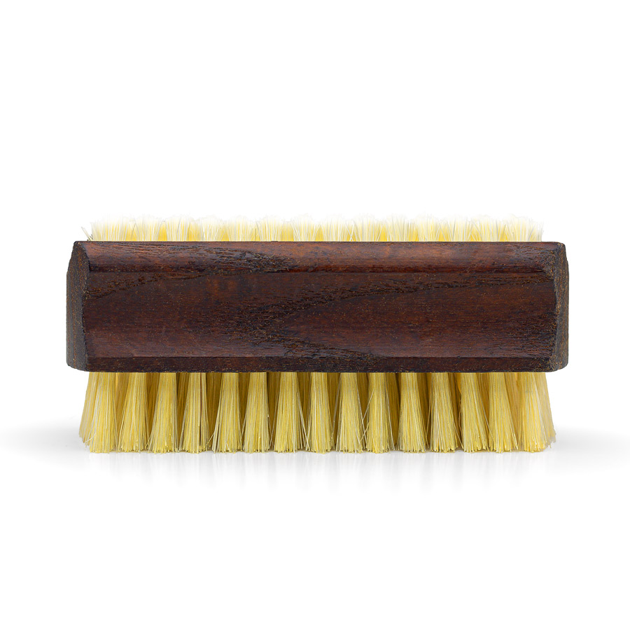 Redecker Thermowood Nail Brush Thermowood nail brush in side view