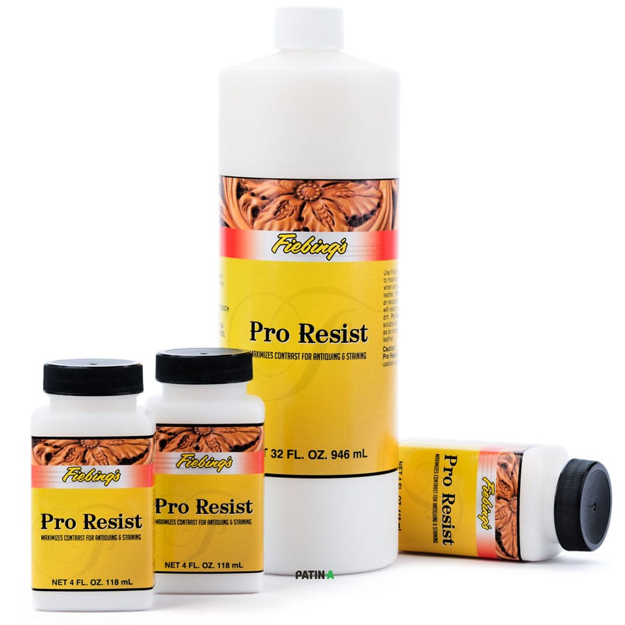 Fiebing's Pro Resist ist ein neuartiges Produkt, welches speziell als Farbblocker für's Antikfinishen von Punzierarbeiten entwickelt wurde.