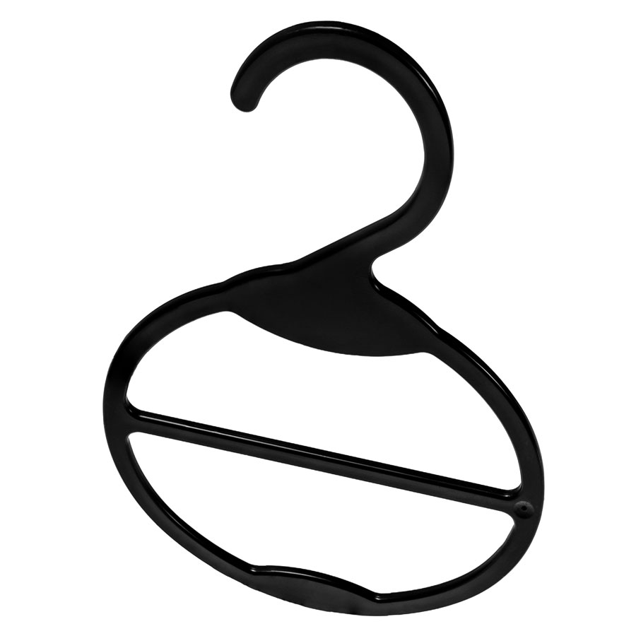 This scarf & tie hanger from Cortec with a width of 11.5 cm fits scarves, shawls, belts, necklaces and ties.