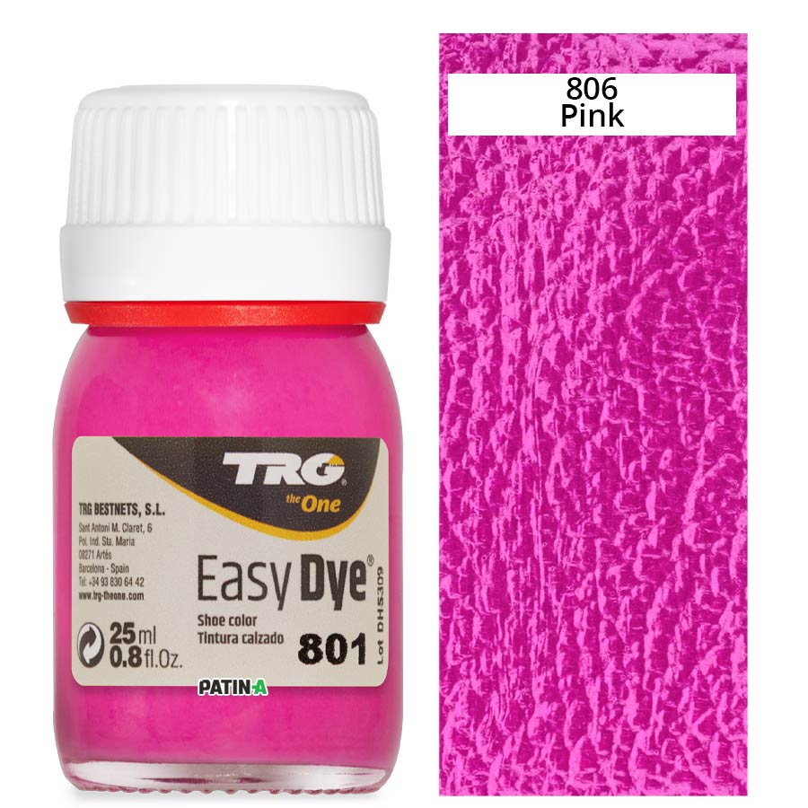 TRG Tintolina Neon-Lederfarbe Lederwaren problemlos umfärben oder dekorieren. Ideal für glattes Leder, Kunstleder, Leinwand, Holz etc.