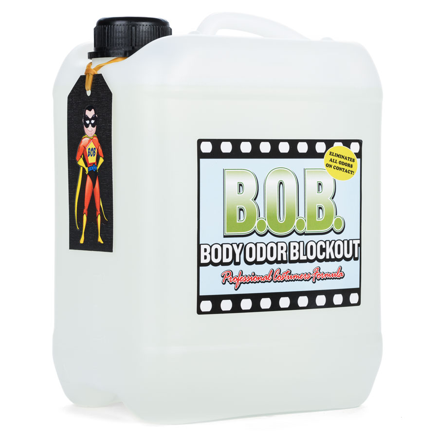Désodorisant B.O.B. 5000 ml Désodorisant B.O.B. en bidon de 5000 ml pour ateliers costumes