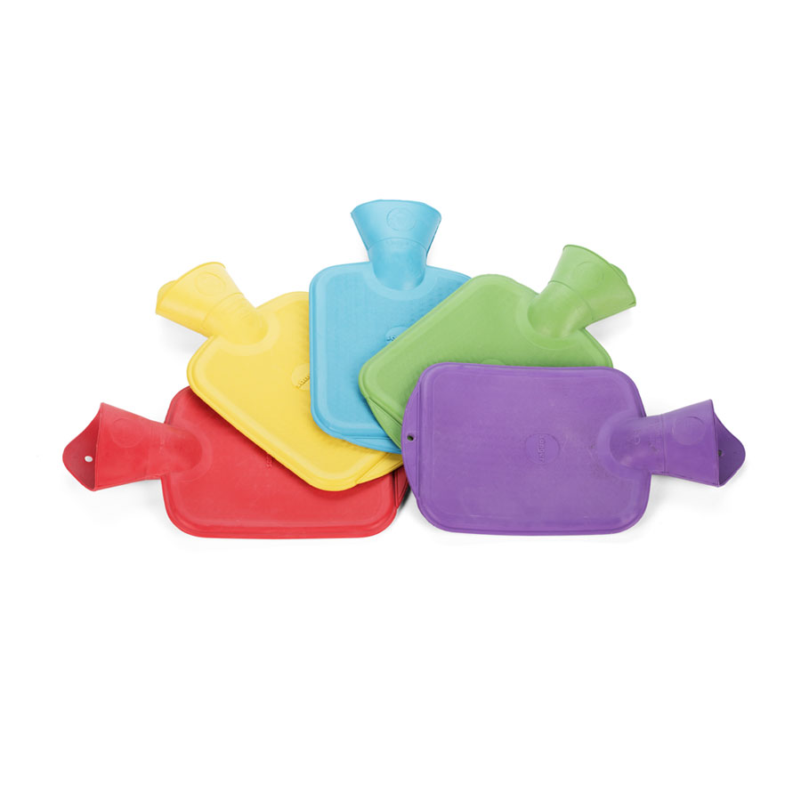 Gummi-Wärmflasche 0,8 l Sänger Gummi-Wärmflaschen 0,8 l in fünf Farben