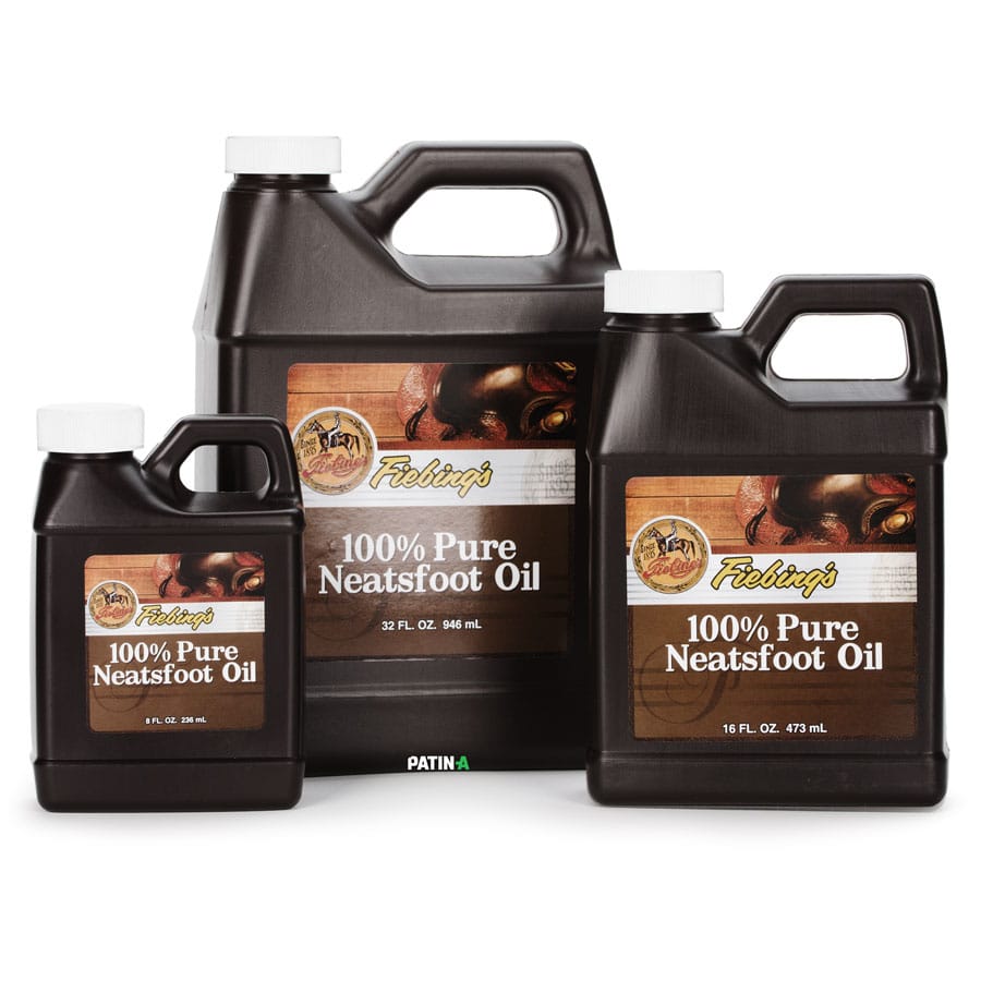 Fiebing's 100% Pure Neatsfoot Oil - Pure Huile de Pied de Bœuf pour préserver, assouplir et imperméabiliser le cuir.