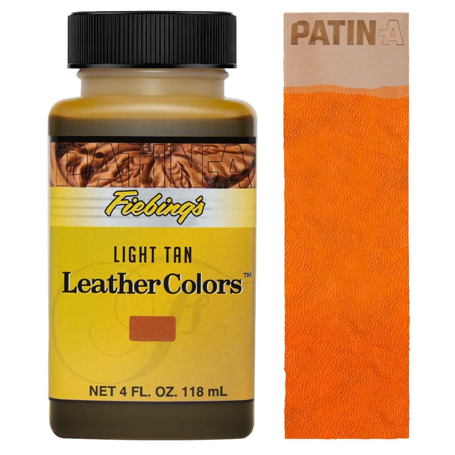 Fiebing's Leather Colors 118 ml Light Tan, water-based leather dye