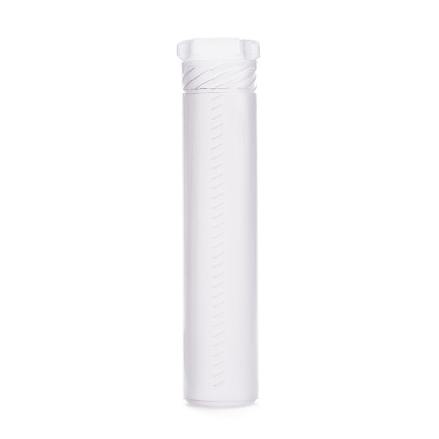 Pinseltransportrolle leer Leere transparente Pinseltransportrolle 4 cm